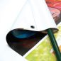 Preview: Baugerüstbanner Frontlit mit Hohlsaum Preview: Baugerüstbanner Frontlit mit Hohlsaum